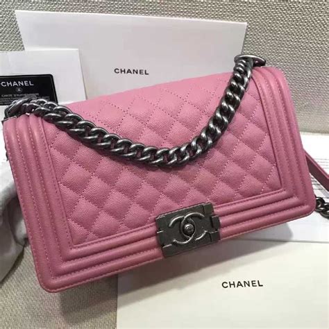 chanel boy bag replica pink|authentic copy of Chanel handbags.